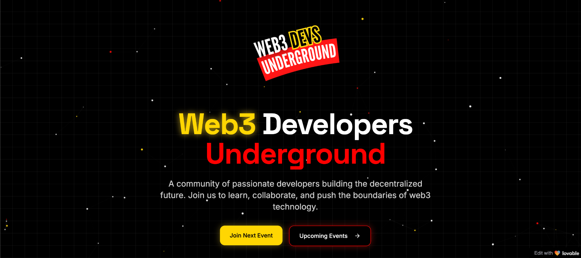 Home Web3 Devs Underground